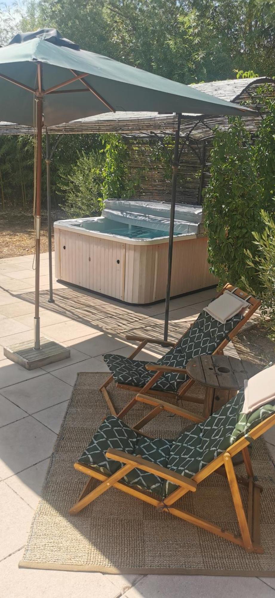 Studio De Charme En Provence, Piscine Et Jacuzzi Partages 勒吕克 外观 照片